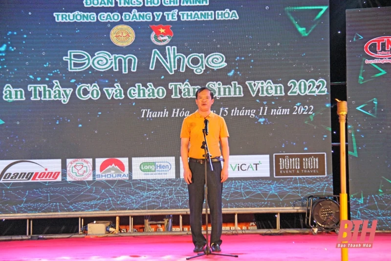 Đêm nhạc tri ân thầy cô và chào tân sinh viên Trường Cao đẳng Y tế Thanh Hóa