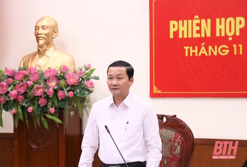 UBND tỉnh họp thường kỳ tháng 11– 2022: Đánh giá tình hình kinh tế - xã hội năm 2022 và một số nội dung quan trọng khác