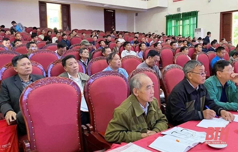 Tập huấn truyền thông, thông tin về công tác giảm nghèo ở huyện Quan Sơn