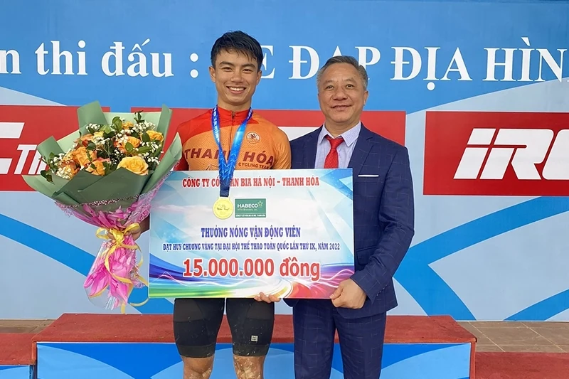 Bộ môn xe đạp Thanh Hóa giành HCV lịch sử tại Đại hội Thể thao toàn quốc lần thứ IX