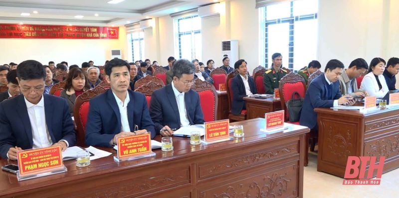 Hội nghị Ban Chấp hành Đảng bộ huyện Vĩnh Lộc lần thứ 12, khóa XXVI 