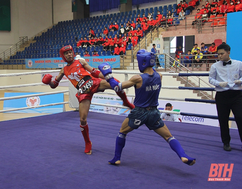 Hơn 200 VĐV tranh tài môn muay trong chương trình Đại hội Thể thao toàn quốc lần thứ IX tại Thanh Hóa