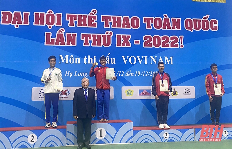 Các bộ môn vovinam và bơi giúp đoàn thể thao Thanh Hóa cán mốc 26 HCV tại Đại hội Thể thao toàn quốc 2022 
