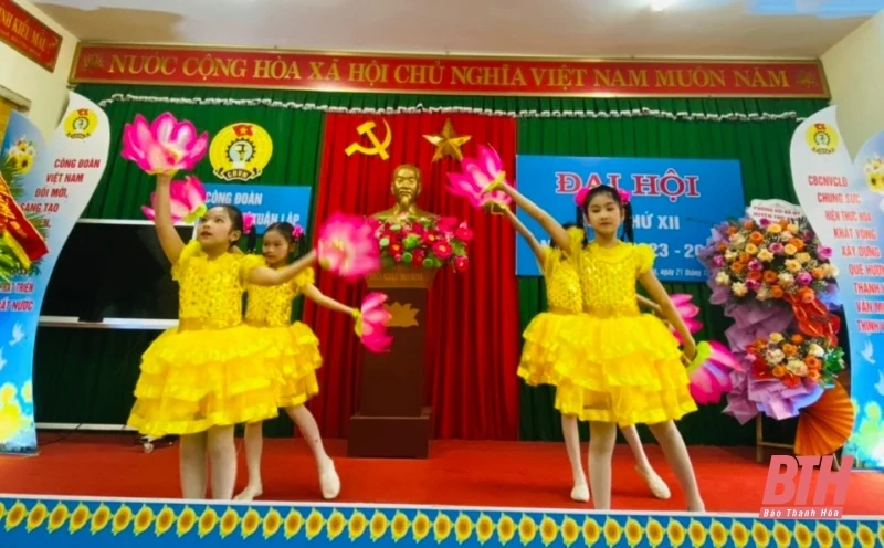 Đại hội điểm Công đoàn Trường Tiểu học Xuân Lập