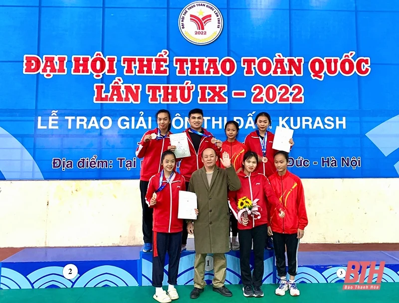 Thanh Hóa xếp thứ nhì toàn đoàn môn Vovinam tại Đại hội Thể thao toàn quốc lần thứ IX