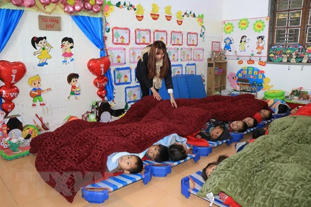 Phấn đấu đến năm 2030 xóa bỏ 100% phòng học nhờ, phòng học tạm