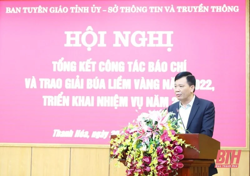 Tổng kết công tác báo chí và trao Giải Búa liềm vàng năm 2022