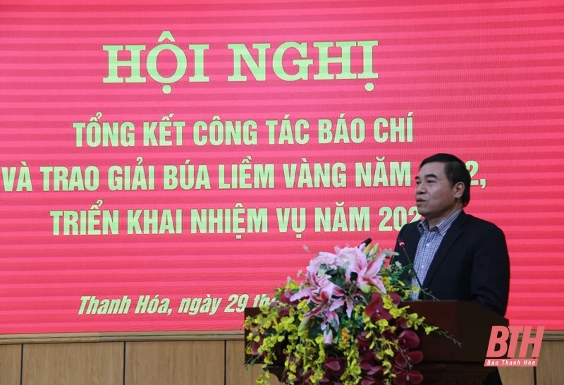Tổng kết công tác báo chí và trao Giải Búa liềm vàng năm 2022