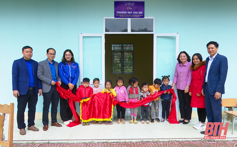 Khánh thành công trình “Trường đẹp cho em”