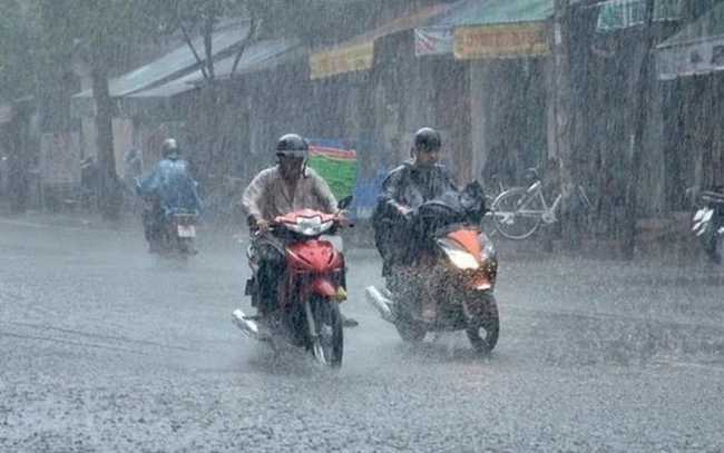 Từ ngày 5 đến 7-1: Thanh Hóa đến Thừa Thiên - Huế có mưa