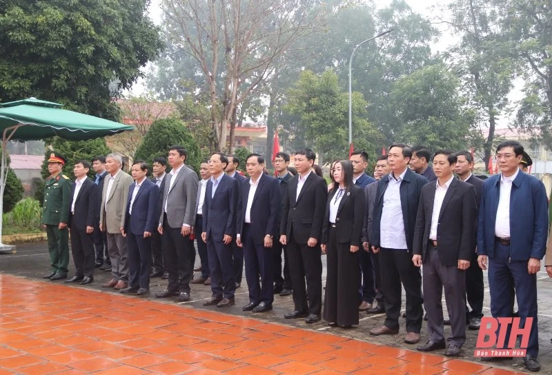 Phó Chủ tịch UBND tỉnh Đầu Thanh Tùng thăm, kiểm tra tình hình sản xuất và đời sống của Nhân dân huyện Yên Định