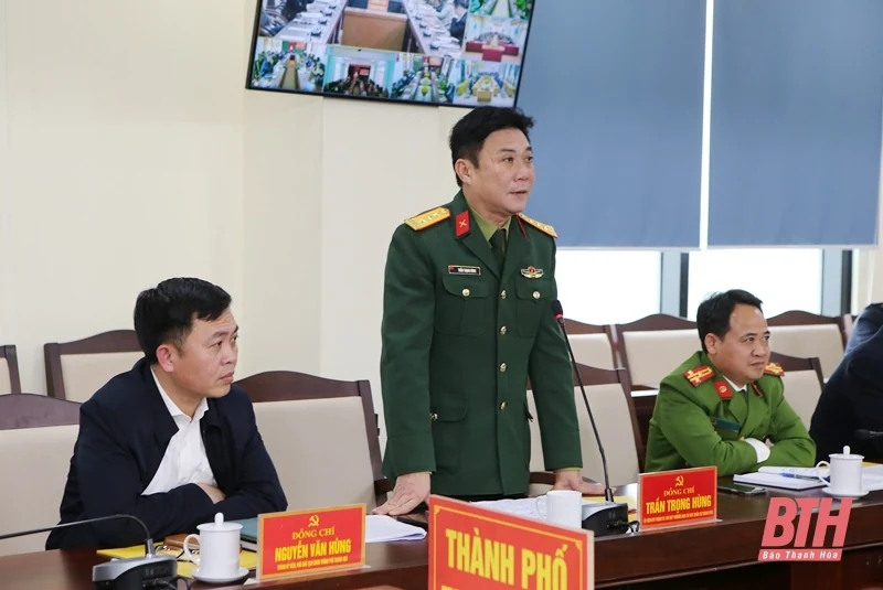 TP Thanh Hóa quán triệt một số nhiệm vụ trước, trong và sau Tết Nguyên đán Quý Mão 2023
