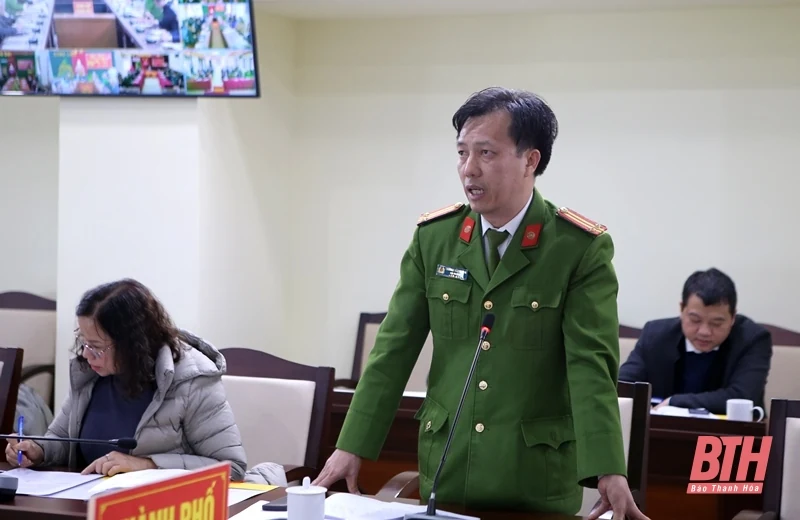 TP Thanh Hóa quán triệt một số nhiệm vụ trước, trong và sau Tết Nguyên đán Quý Mão 2023