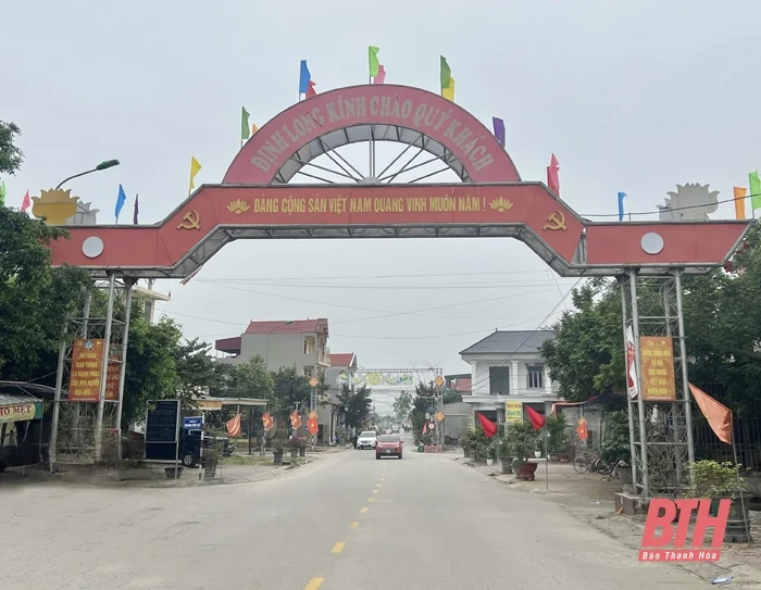 Xuân về trên những vùng quê đáng sống