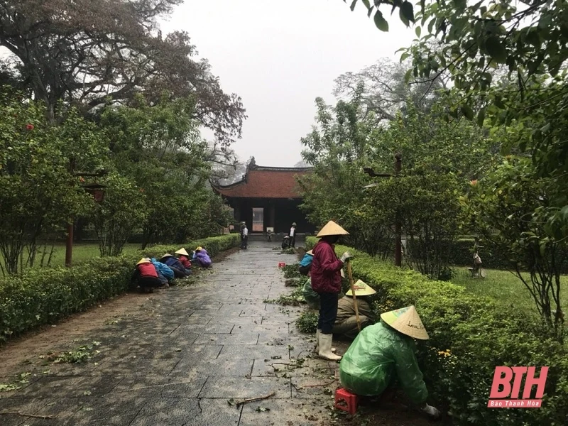 Tổ chức lễ khai hội mùa xuân tại đền thờ Vua Lê Thái Tổ vào ngày mùng 4 Tết