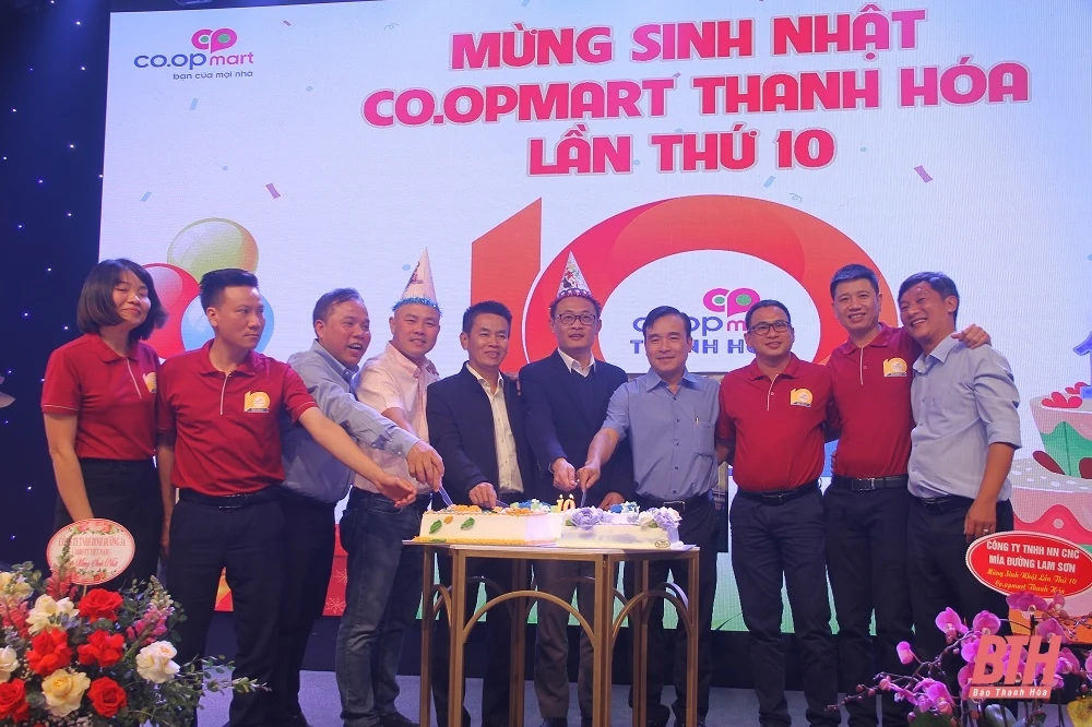 Siêu thị Co.opmart Thanh Hóa kỷ niệm 10 năm thành lập