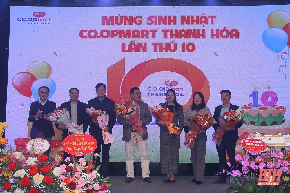 Siêu thị Co.opmart Thanh Hóa kỷ niệm 10 năm thành lập