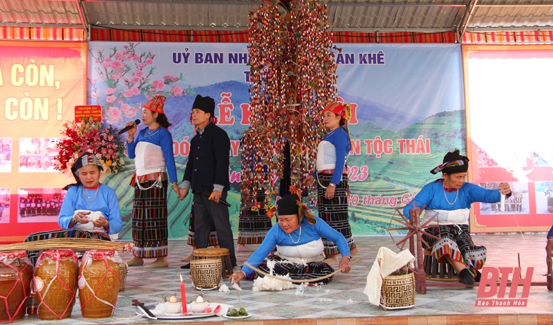 Khai hội Sết Bóoc Mạy của đồng bào dân tộc Thái huyện Như Thanh