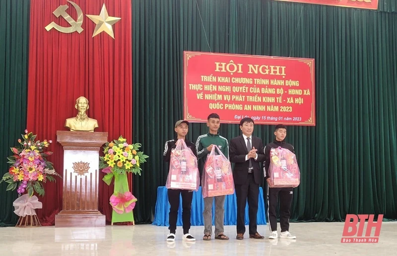 Hậu Lộc sẵn sàng cho ngày hội tòng quân năm 2023