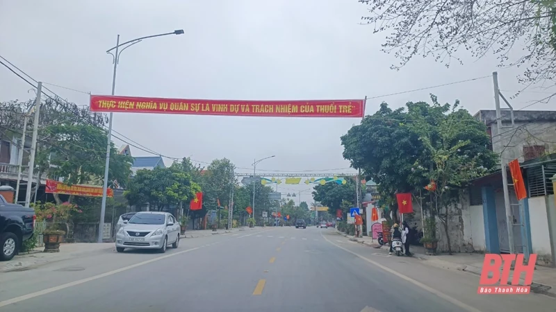 Hậu Lộc sẵn sàng cho ngày hội tòng quân năm 2023