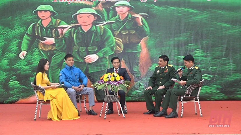 Thạch Thành: Tiếp lửa truyền thống, động viên tân binh lên đường nhập ngũ
