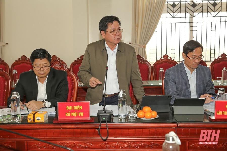 Bí thư Tỉnh ủy Đỗ Trọng Hưng làm việc với Văn phòng Điều phối Chương trình xây dựng Nông thôn mới tỉnh