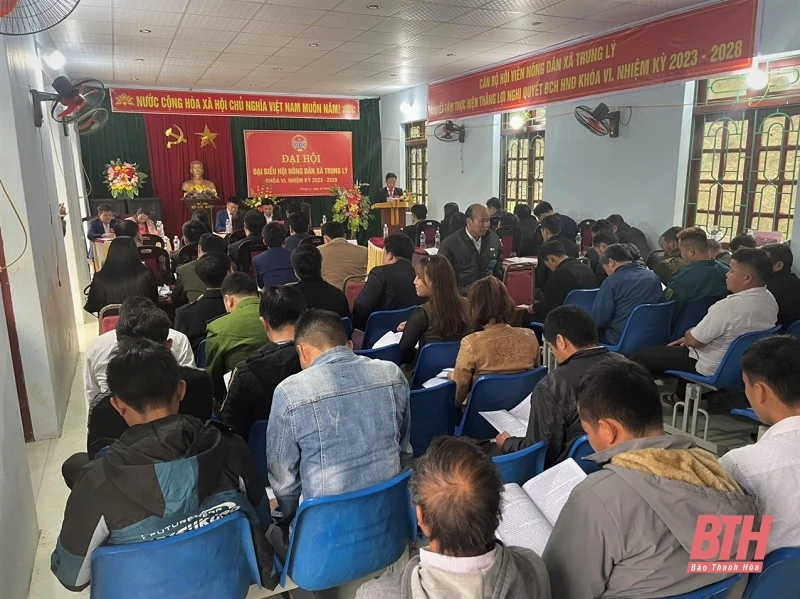 Đại hội điểm Hội Nông dân xã Trung Lý (Mường Lát) nhiệm kỳ 2023-2028