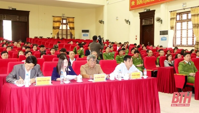 Yên Định: Trao giải cuộc thi “Tìm hiểu tác hại của ma túy và công tác đấu tranh phòng, chống tội phạm trộm cắp tài sản và tội phạm ma túy”