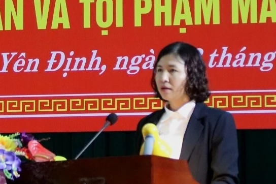 Yên Định: Trao giải cuộc thi “Tìm hiểu tác hại của ma túy và công tác đấu tranh phòng, chống tội phạm trộm cắp tài sản và tội phạm ma túy”