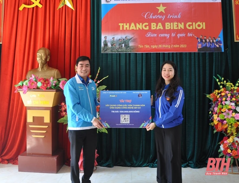 Thiết thực chương trình “Tháng ba biên giới” tại Đồn Biên phòng Cửa khẩu Tén Tằn