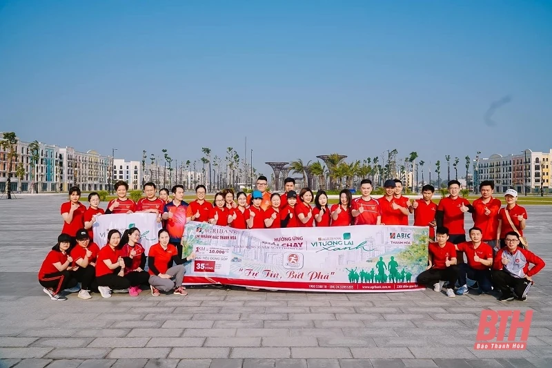 Các chi nhánh Agribank tại Thanh Hóa phát động Giải chạy “Vì tương lai xanh”
