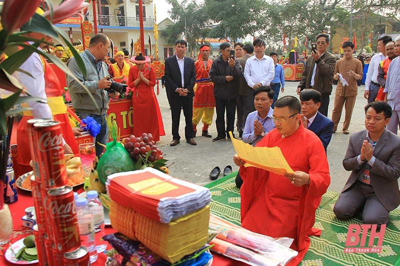 Lễ hội truyền thống Đền Đức Thánh Cả xã Đa Lộc