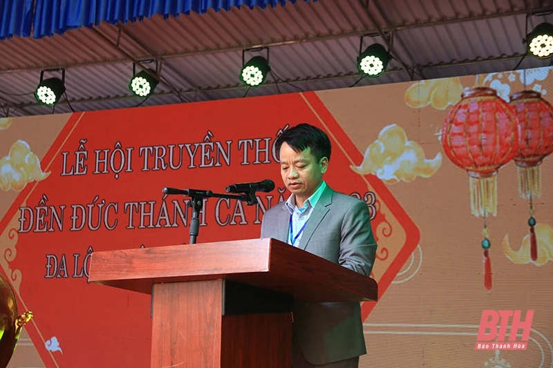 Lễ hội truyền thống Đền Đức Thánh Cả xã Đa Lộc
