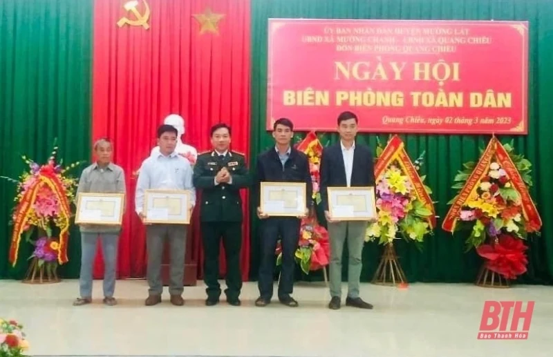 Ngày hội Biên phòng toàn dân tại Đồn Biên phòng Quang Chiểu