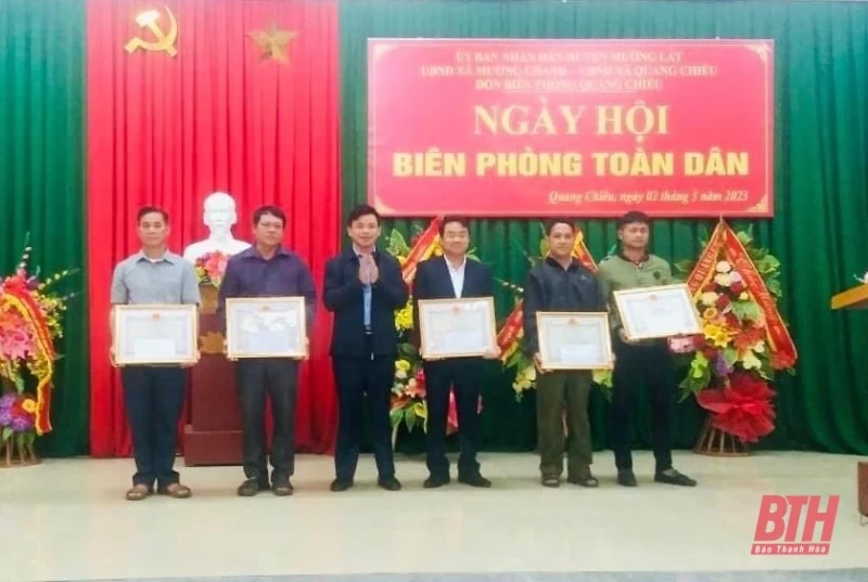 Ngày hội Biên phòng toàn dân tại Đồn Biên phòng Quang Chiểu