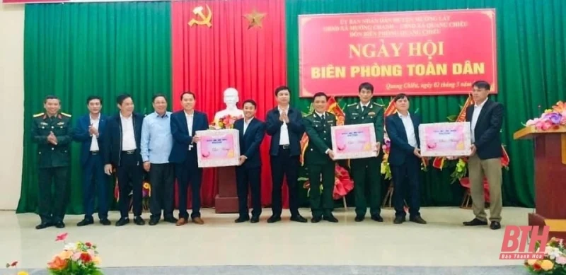 Ngày hội Biên phòng toàn dân tại Đồn Biên phòng Quang Chiểu