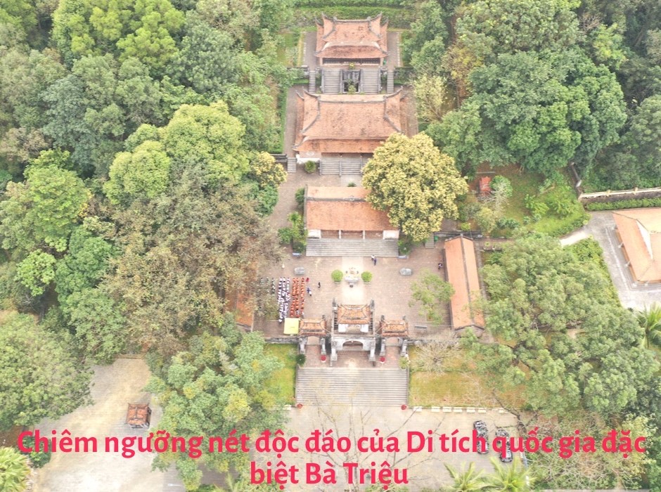 Chiêm ngưỡng nét độc đáo của Di tích quốc gia đặc biệt Đền Bà Triệu