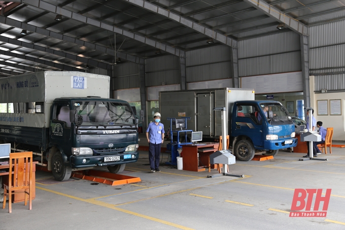 Trung tâm Đăng kiểm xe cơ giới Miền Trung chú trọng nâng cao chất lượng kiểm định phương tiện