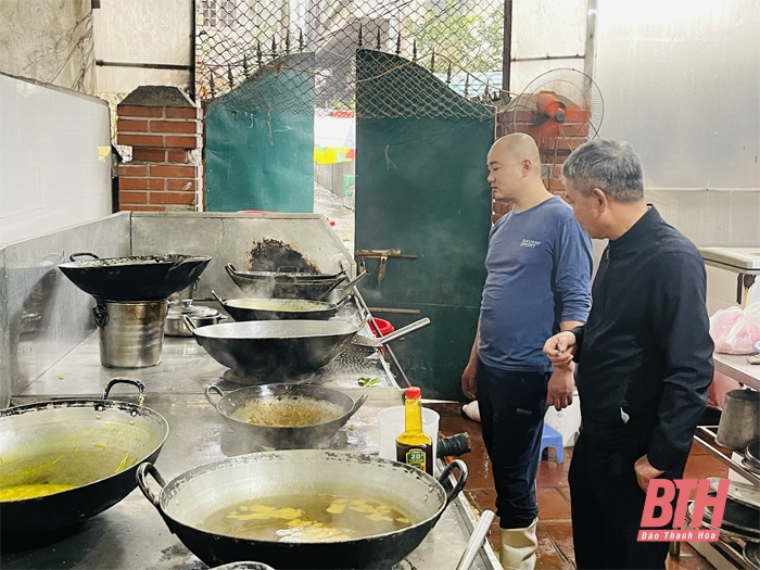 Hà Trung nỗ lực thực hiện các chỉ tiêu về an toàn thực phẩm
