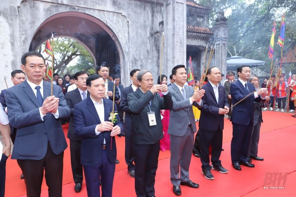 Trước giờ Lễ hội đền Bà Triệu năm 2023 và đón nhận Di sản văn hóa phi vật thể quốc gia