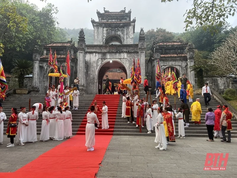 Trước giờ Lễ hội đền Bà Triệu năm 2023 và đón nhận Di sản văn hóa phi vật thể quốc gia