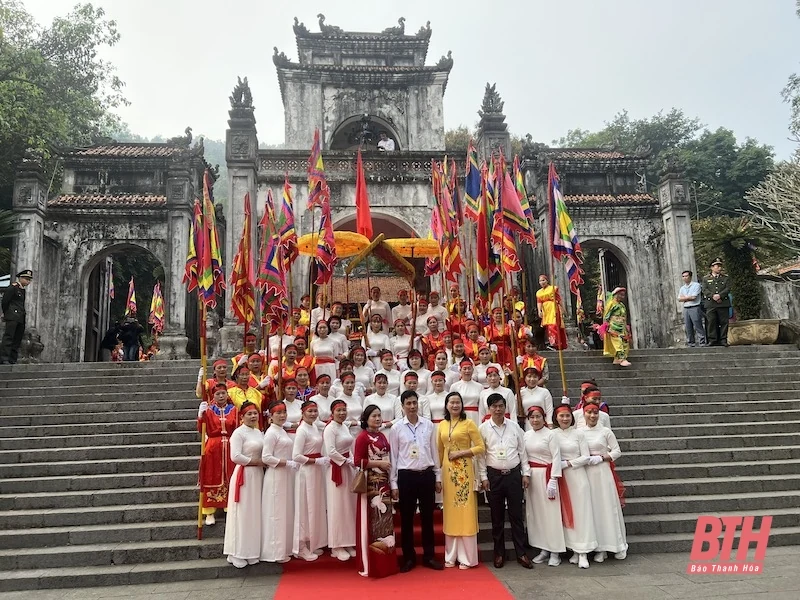 Trước giờ Lễ hội đền Bà Triệu năm 2023 và đón nhận Di sản văn hóa phi vật thể quốc gia