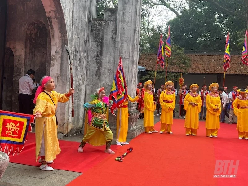 Trước giờ Lễ hội đền Bà Triệu năm 2023 và đón nhận Di sản văn hóa phi vật thể quốc gia