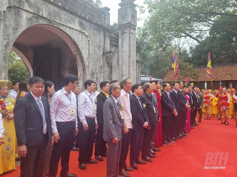 Trước giờ Lễ hội đền Bà Triệu năm 2023 và đón nhận Di sản văn hóa phi vật thể quốc gia