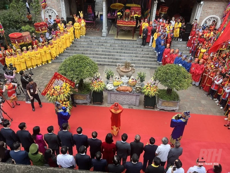 Trước giờ Lễ hội đền Bà Triệu năm 2023 và đón nhận Di sản văn hóa phi vật thể quốc gia