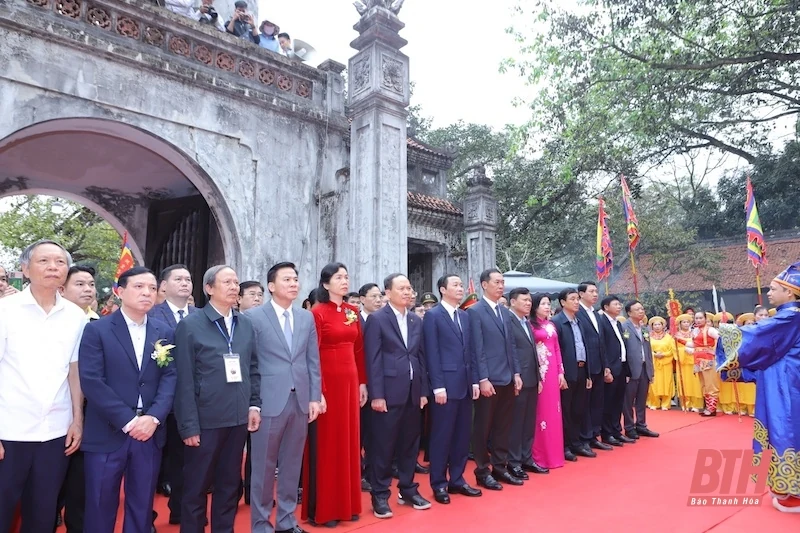 Trước giờ Lễ hội đền Bà Triệu năm 2023 và đón nhận Di sản văn hóa phi vật thể quốc gia