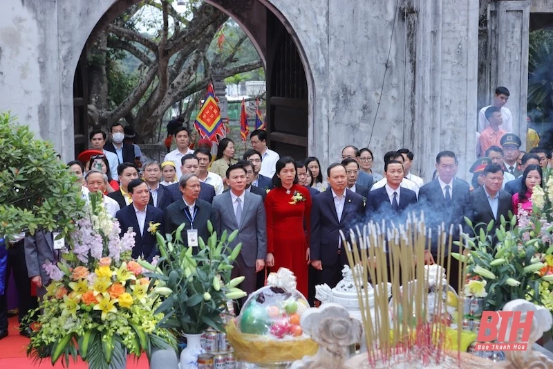 Trước giờ Lễ hội đền Bà Triệu năm 2023 và đón nhận Di sản văn hóa phi vật thể quốc gia