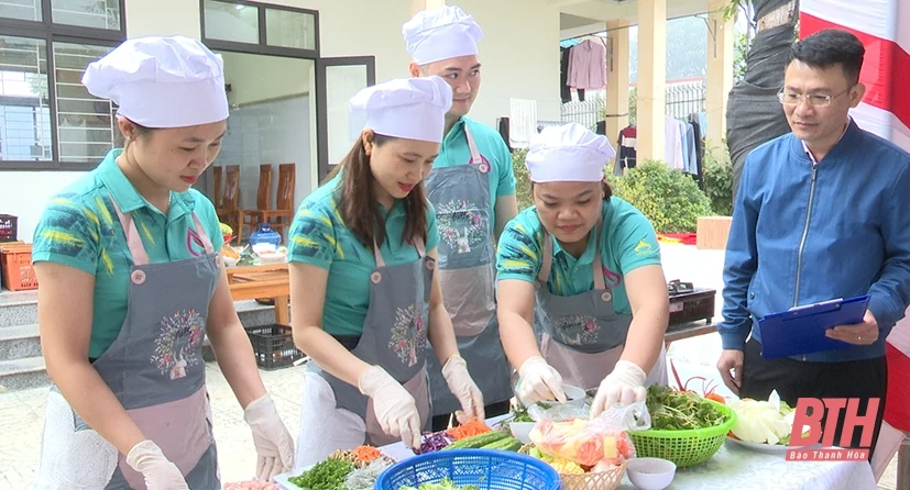 Hội thi nấu ăn “Bữa cơm sum vầy, đong đầy hạnh phúc”