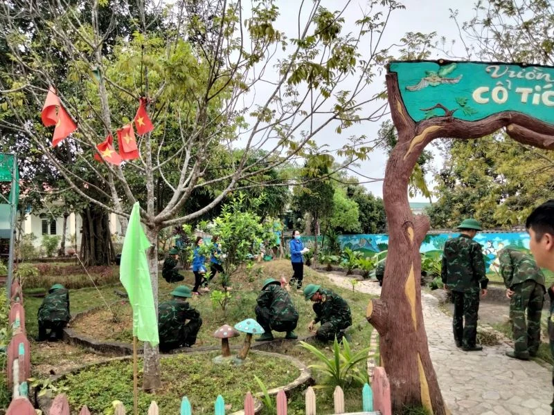 Sôi nổi hoạt động “Tháng Thanh niên” của Tuổi trẻ Sư đoàn 390