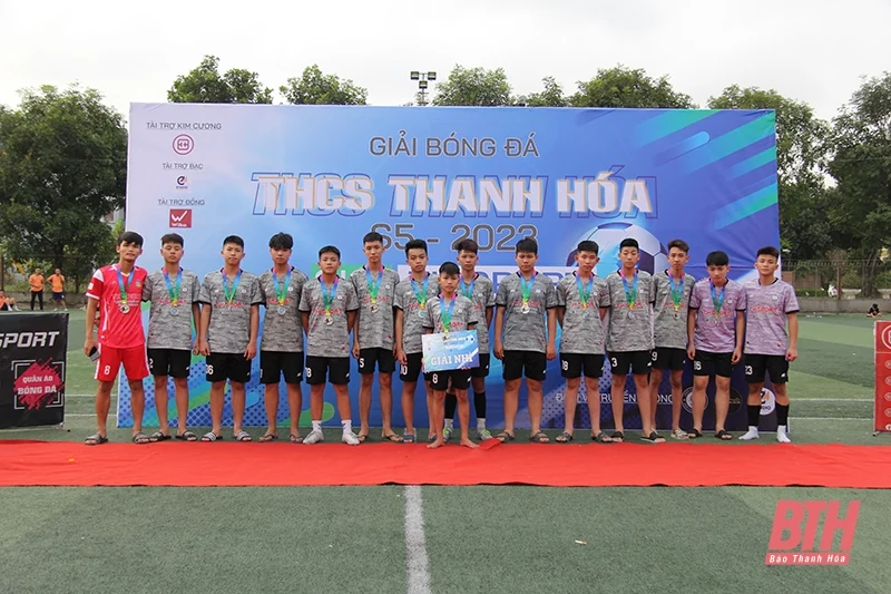 Trường THCS Quảng Thịnh vô địch Giải bóng đá các trường THCS Thanh Hóa lần thứ V – năm 2023